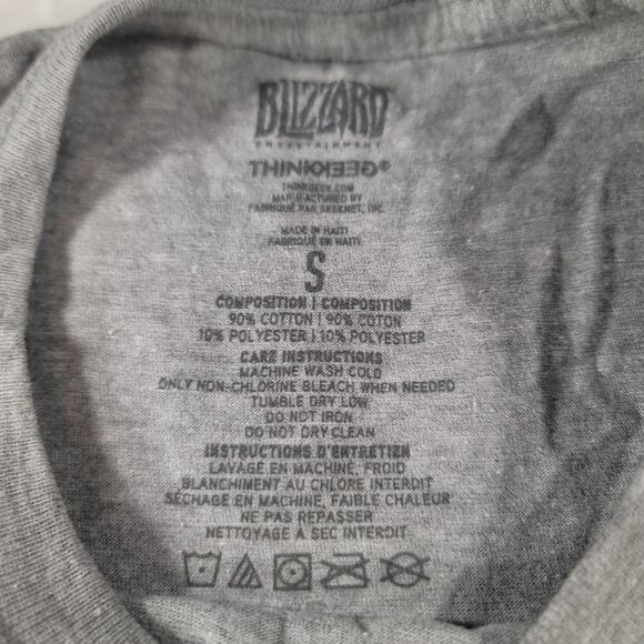 Overwatch Summer Games Short Sleeve Graphic Crew Neck T Shirt Mens Size S Gray - Picture 3 of 9